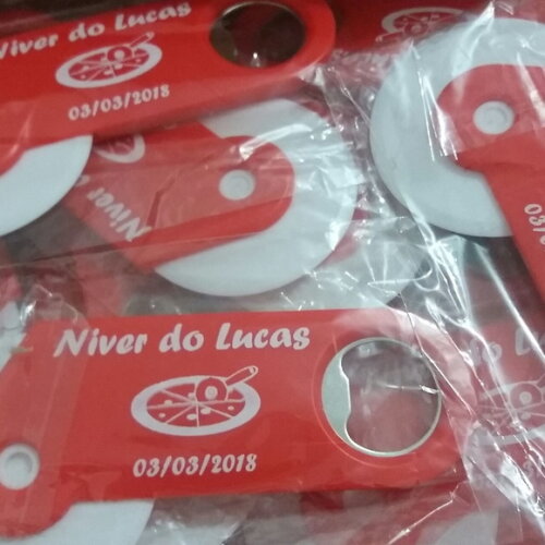Cortador de Pizza/abridor Personalizado