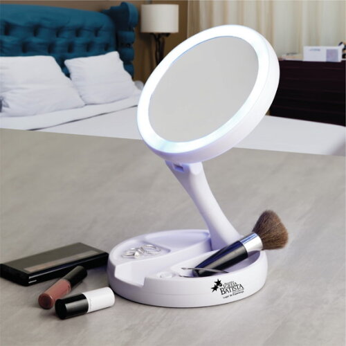 Espelho Dobrável com Led Recarregável Personalizado