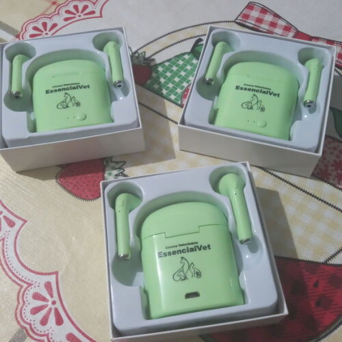 Fone de Ouvido Bluetooth com Case Carregador