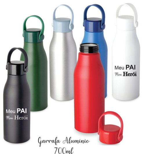 Garrafa Alumínio 700ml Personalizada