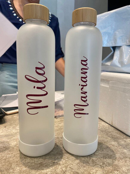 Garrafa de Vidro 1l Personalizada