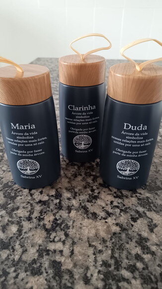 Garrafa Inox Parede Dupla 250ml