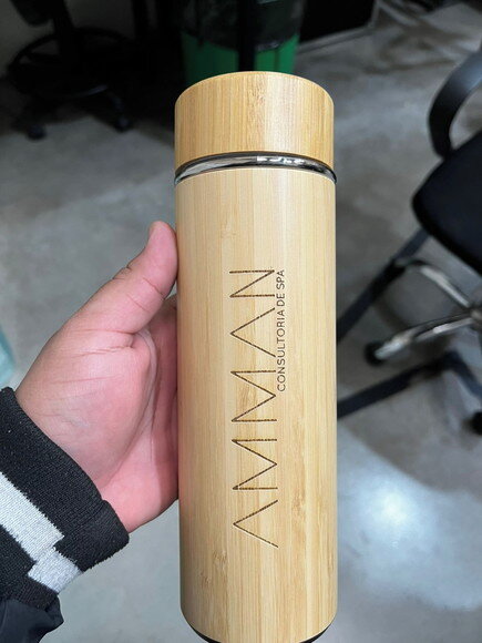 Garrafa Termica Personalizada 400 ml com Infusor