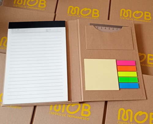 Kit Ecológico para Anotações Personalizado