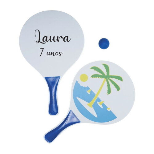 Kit Frescobol mdf Personalizado