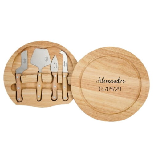 Kit Queijo 5 Peças Personalizado