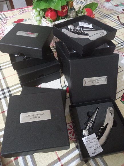Kit Vinho Personalizado a Laser
