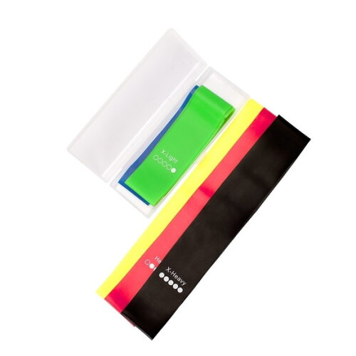 Kit/caixa Faixas de Yoga 5 Peças Personalizada