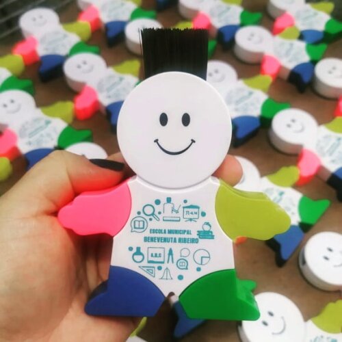Marca Texto Boneco Personalizado
