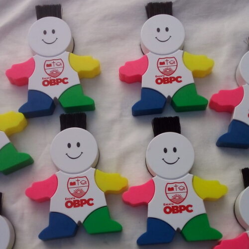Marca Texto Boneco Personalizado