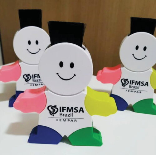 Marca Texto Boneco Personalizado
