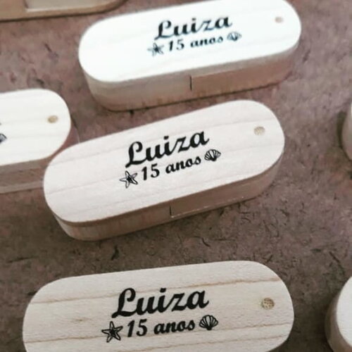Pen Drive Bambu Personalizado