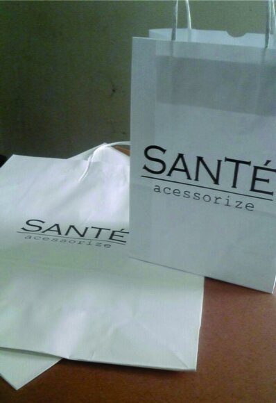 Sacola Branca Personalizada