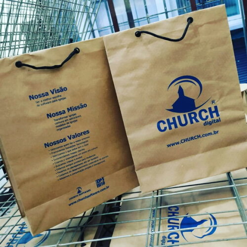 Sacola Kraft Personalizada