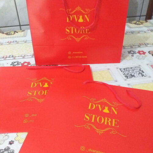 Sacola Papel Personalizada