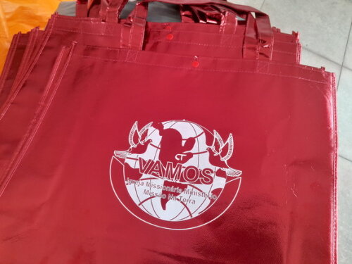 Sacola Tnt Metalizada Personalizada