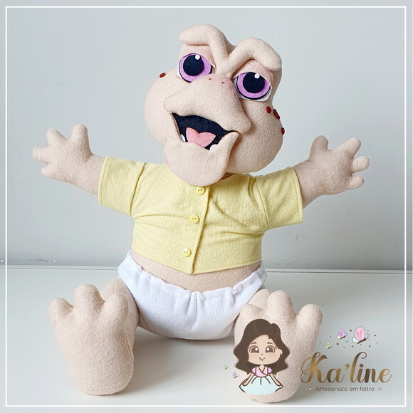 Baby - Família Dinossauro - Bonecos em Feltro