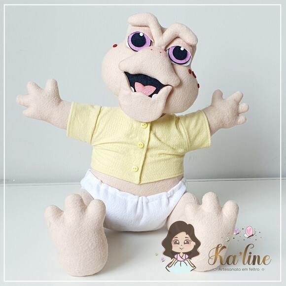 Baby - Família Dinossauro - Bonecos em Feltro