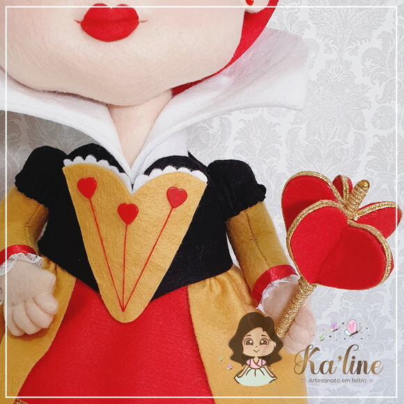 Bonecos em Feltro - Alice no País das Maravilhas