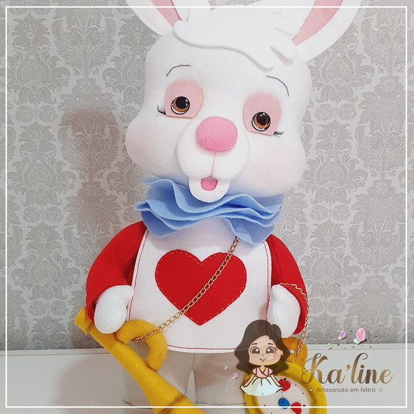 Bonecos em Feltro - Alice no País das Maravilhas