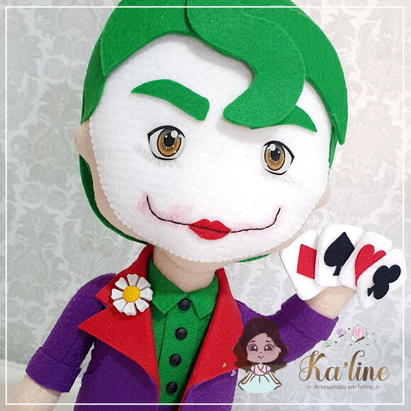 Coringa - Bonecos em Feltro