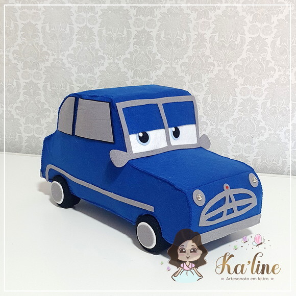 Doc Hudson - Carros Disney - Bonecos em Feltro