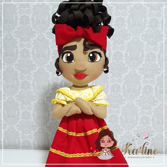 Dolores - Encanto Luxo - Bonecos em Feltro