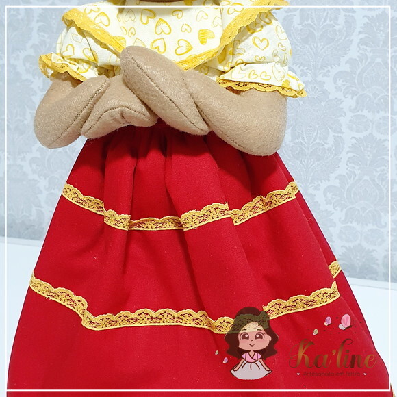 Dolores - Encanto Luxo - Bonecos em Feltro
