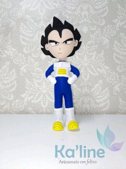 Dragon Ball - Bonecos em feltro - 1ª PEÇA