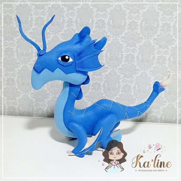 Dragon Mania - Bonecos em Feltro