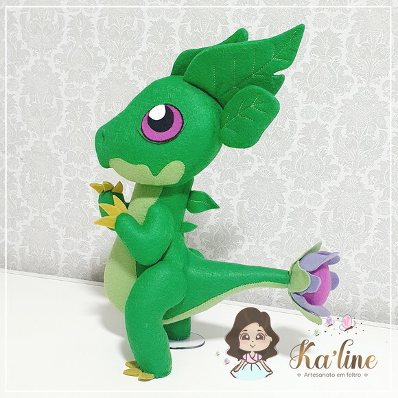 Dragon Mania - Bonecos em Feltro