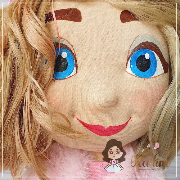 Enid em Tecido - 1 Boneca