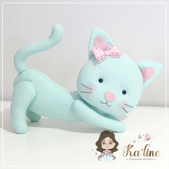 Gatinho - Bonecos em Feltro - 1 Unidade