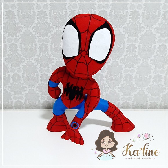 Homem Aranha - Bonecos em Feltro