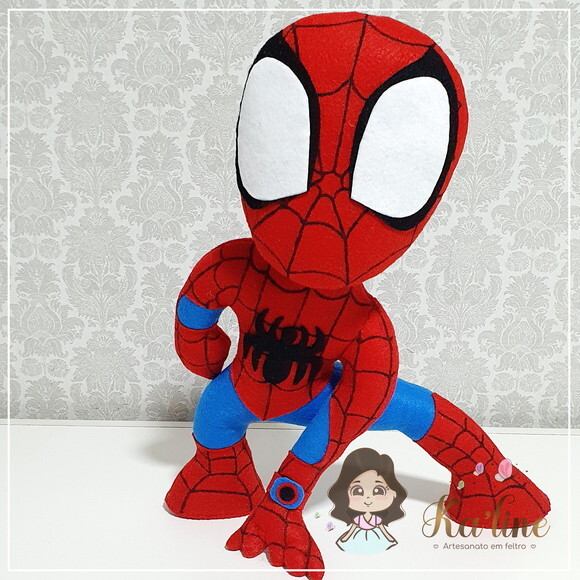 Homem Aranha - Bonecos em Feltro