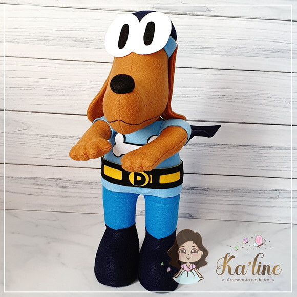 Homem Cão - Boneco em Feltro