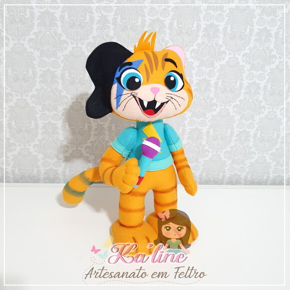Kit 44 Gatos - Bonecos em Feltro