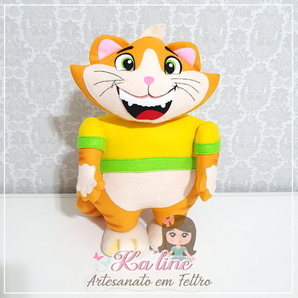 Kit 44 Gatos - Bonecos em Feltro