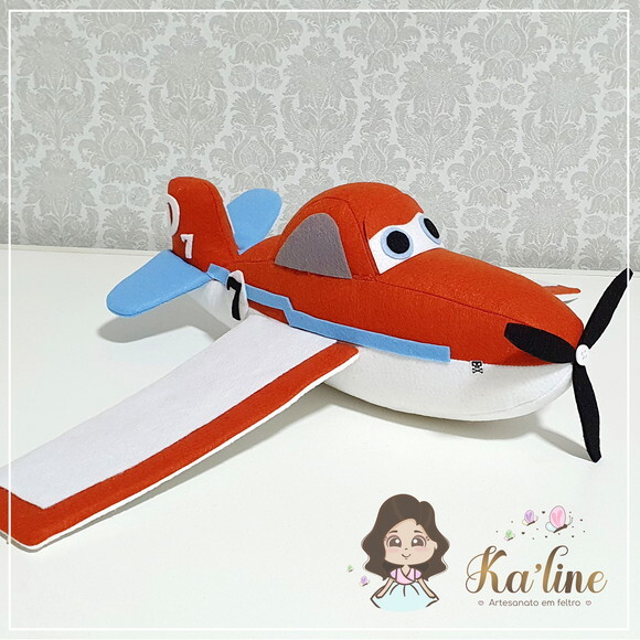 Kit Aviões Disney - Bonecos em Feltro