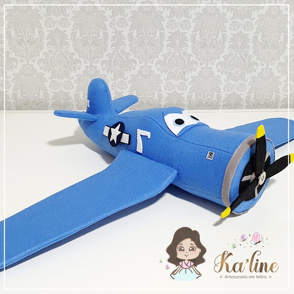 Kit Aviões Disney - Bonecos em Feltro