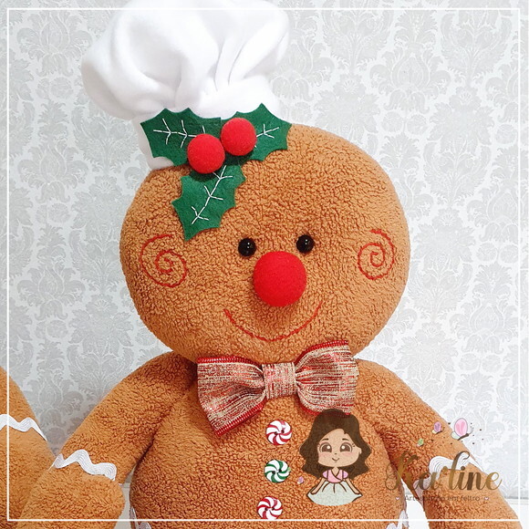 Kit Biscoitos de Natal - Bonecos em Feltro