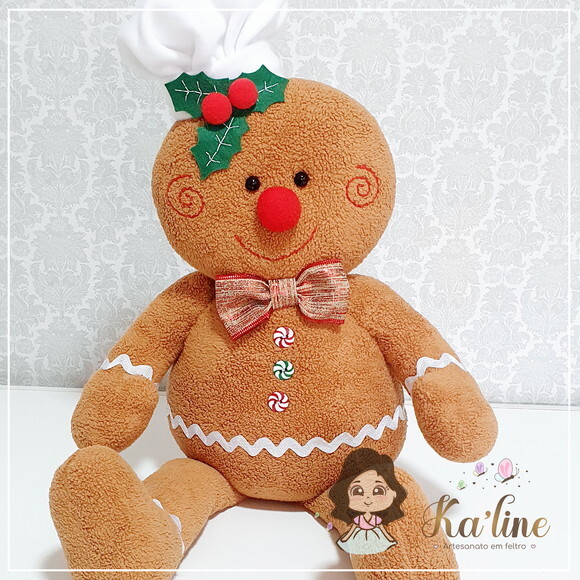 Kit Biscoitos de Natal - Bonecos em Feltro