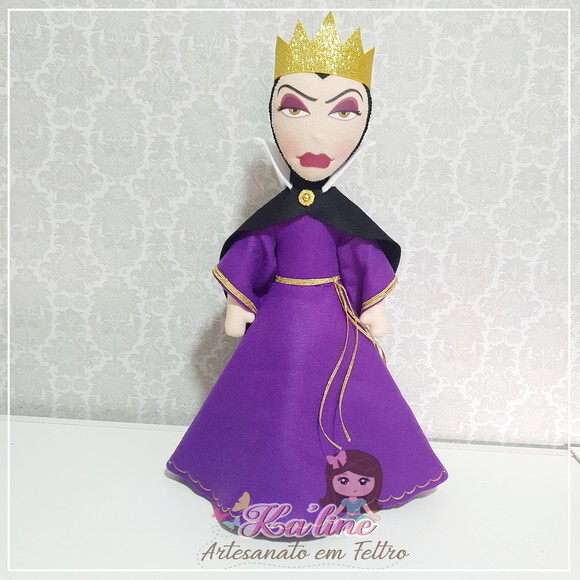 Kit Branca de Neve e os 7 Anões - Bonecos em Feltro