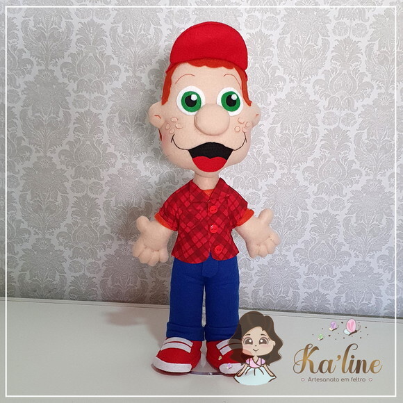 Kit Cocoricó - Bonecos em Feltro