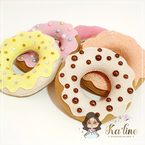 Kit Confeitaria - Bonecos em Feltro
