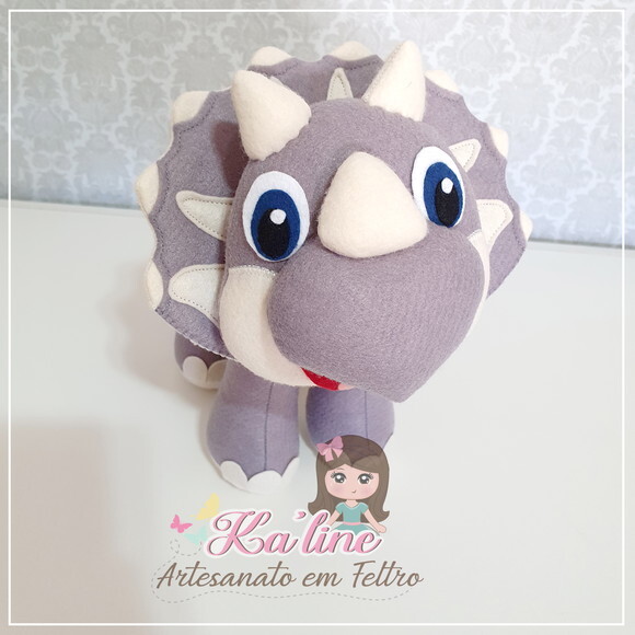 Kit Dinossauros - Bonecos em Feltro