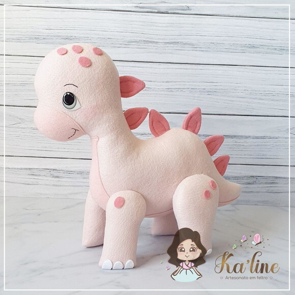 Kit Dinossauros Baby - Bonecos em Feltro