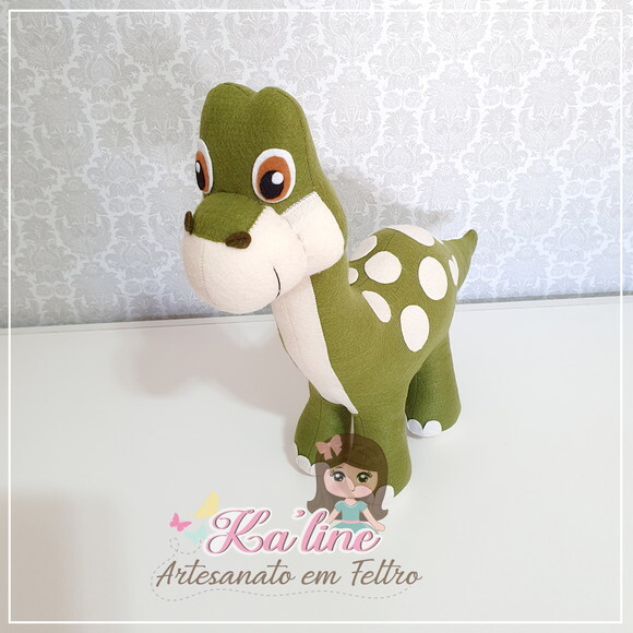 Kit Dinossauros - Bonecos em Feltro