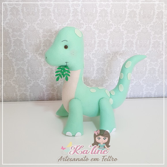Kit Dinossauros Baby - Bonecos em Feltro