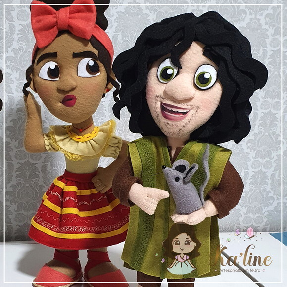 Kit Encanto - Bonecos em Feltro